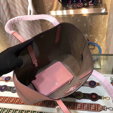 Load image into Gallery viewer, Fendi Pink Kan I F Logo Shopper Bag