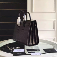 Load image into Gallery viewer, Yves Saint Laurent Small Sac De Jour Lizard Embossed Bag
