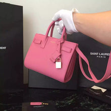 Load image into Gallery viewer, Yves Saint Laurent Nano Sac De Jour Bag In Pink Leather
