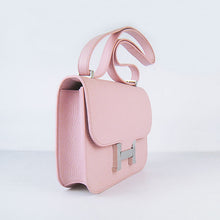 Load image into Gallery viewer, Hermes Constance Cowskin Leather Bag H017 pink silver
