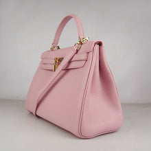 Load image into Gallery viewer, Hermes Kelly 32cm Togo Leather Handbag 6108 Pink Golden
