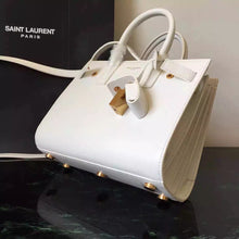 Load image into Gallery viewer, Yves Saint Laurent Nano Sac De Jour Bag In White Leather
