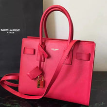 Load image into Gallery viewer, Yves Saint Laurent Baby Sac De Jour Bag In Red Leather

