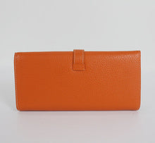 Load image into Gallery viewer, Hermes Wallet H514 Wallet Lambskin Orange
