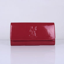 Load image into Gallery viewer, Yves Saint Laurent Lady Patent Leather Purse Red 39321
