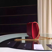 Load image into Gallery viewer, Yves Saint Laurent Small Monogram Satchel Bag In Red Leather

