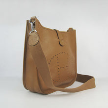 Load image into Gallery viewer, Hermes Evelyne I handbag H6309 light coffee silver
