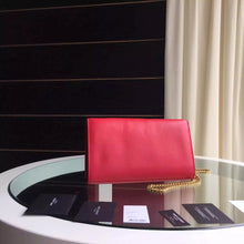 Load image into Gallery viewer, Yves Saint Laurent Medium Monogram Satchel In Red Leather
