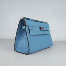 Load image into Gallery viewer, Hermes Kelly 22cm Handbag H008 Light Blue
