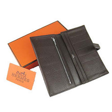 Load image into Gallery viewer, Hermes Wallet H008 Ladies Wallet Coffee
