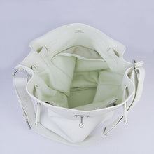 Load image into Gallery viewer, Hermes Nappa Leather Shoulder Bag H2804 white Silver
