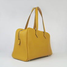 Load image into Gallery viewer, Hermes Togo leather handbag H2802 yellow
