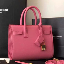 Load image into Gallery viewer, Yves Saint Laurent Nano Sac De Jour Bag In Pink Leather

