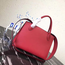 Load image into Gallery viewer, Prada Large Monochrome Bag In Red Saffiano Leather
