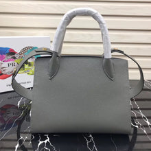 Load image into Gallery viewer, Prada Monochrome Bag In Grey Saffiano Leather
