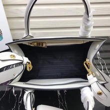 Load image into Gallery viewer, Prada Monochrome Bag In White Saffiano Leather
