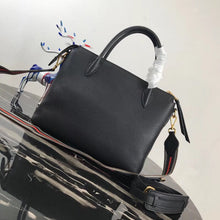 Load image into Gallery viewer, Prada Black Calf Leather Top Handle Bag
