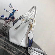 Load image into Gallery viewer, Prada White Calf Leather Top Handle Bag
