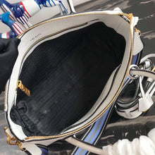 Load image into Gallery viewer, Prada White Calf Leather Top Handle Bag
