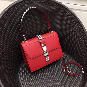 Prada elektra leather shoulder bag best sale