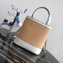 Load image into Gallery viewer, Prada Panier Medium Straw White Bag
