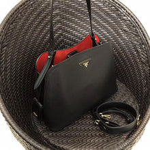 Load image into Gallery viewer, Prada Matinee Tote Bag In Black Saffiano Leather
