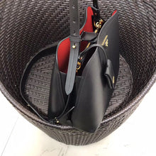 Load image into Gallery viewer, Prada Matinee Tote Bag In Black Saffiano Leather
