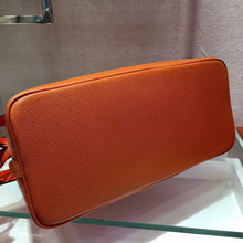 Load image into Gallery viewer, Prada Matinee Tote Bag In Orange Saffiano Leather
