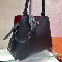 Load image into Gallery viewer, Prada Matinee Small Bag In Black Saffiano Leather
