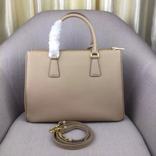 Load image into Gallery viewer, Prada Medium Galleria Bag In Grey Saffiano Leather
