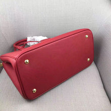 Load image into Gallery viewer, Prada Medium Galleria Bag In Red Saffiano Leather
