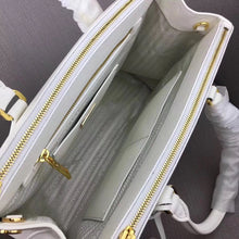 Load image into Gallery viewer, Prada Medium Galleria Bag In White Saffiano Leather
