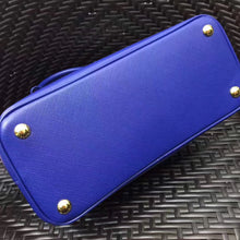 Load image into Gallery viewer, Prada Small Galleria Bag In Blue Saffiano Leather

