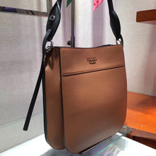 Load image into Gallery viewer, Prada Margit Shoulder Bag In Brown Calfskin
