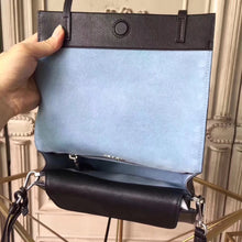 Load image into Gallery viewer, Prada Etiquette Bag In Black Calfskin With Metal Stud Trim
