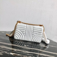 Load image into Gallery viewer, Prada Medium Diagramme Flap Bag In White Calfskin

