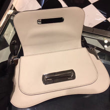 Load image into Gallery viewer, Prada Sidonie Shoulder Bag In Black/White Leather
