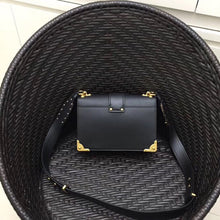Load image into Gallery viewer, Prada Large Cahier Bag In Black Leather
