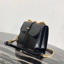 Load image into Gallery viewer, Prada Belle Shoulder Bag In Black Calf Leather
