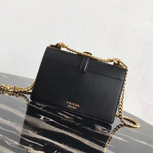 Load image into Gallery viewer, Prada Belle Shoulder Bag In Black Calf Leather
