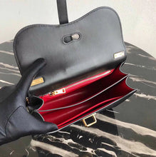 Load image into Gallery viewer, Prada Belle Shoulder Bag In Black Calf Leather

