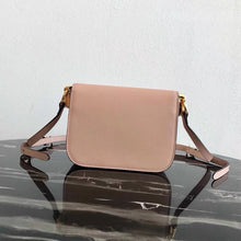 Load image into Gallery viewer, Prada Embleme Bag In Powder Pink Saffiano Leather
