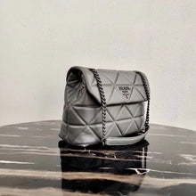 Load image into Gallery viewer, Prada Spectrum Large Bag In Grey Nappa Leather
