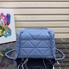 Load image into Gallery viewer, Prada Spectrum Small Bag In Sky Blue Nappa Leather
