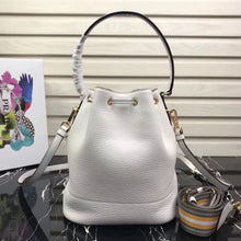 Load image into Gallery viewer, Prada Bucket Bag In White Grained Calfskin
