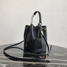 Load image into Gallery viewer, Prada Bucket Bag In Black Saffiano Leather
