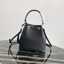 Load image into Gallery viewer, Prada Bucket Bag In Black Saffiano Leather

