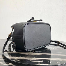 Load image into Gallery viewer, Prada Bucket Bag In Black Saffiano Leather
