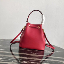 Load image into Gallery viewer, Prada Bucket Bag In Red Saffiano Leather
