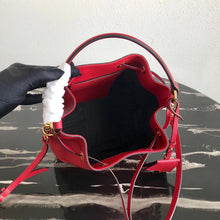 Load image into Gallery viewer, Prada Bucket Bag In Red Saffiano Leather
